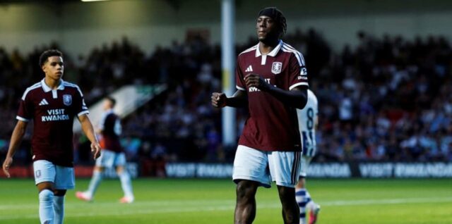 Brian Madjo Aston Villa siap bermain di kompetisi resmi